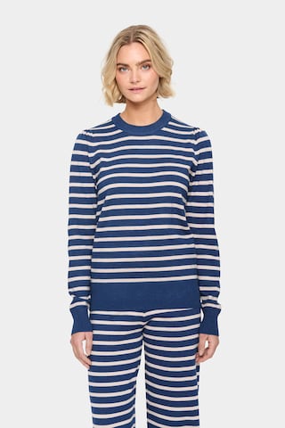 Pull-over 'Mila' SAINT TROPEZ en bleu : devant