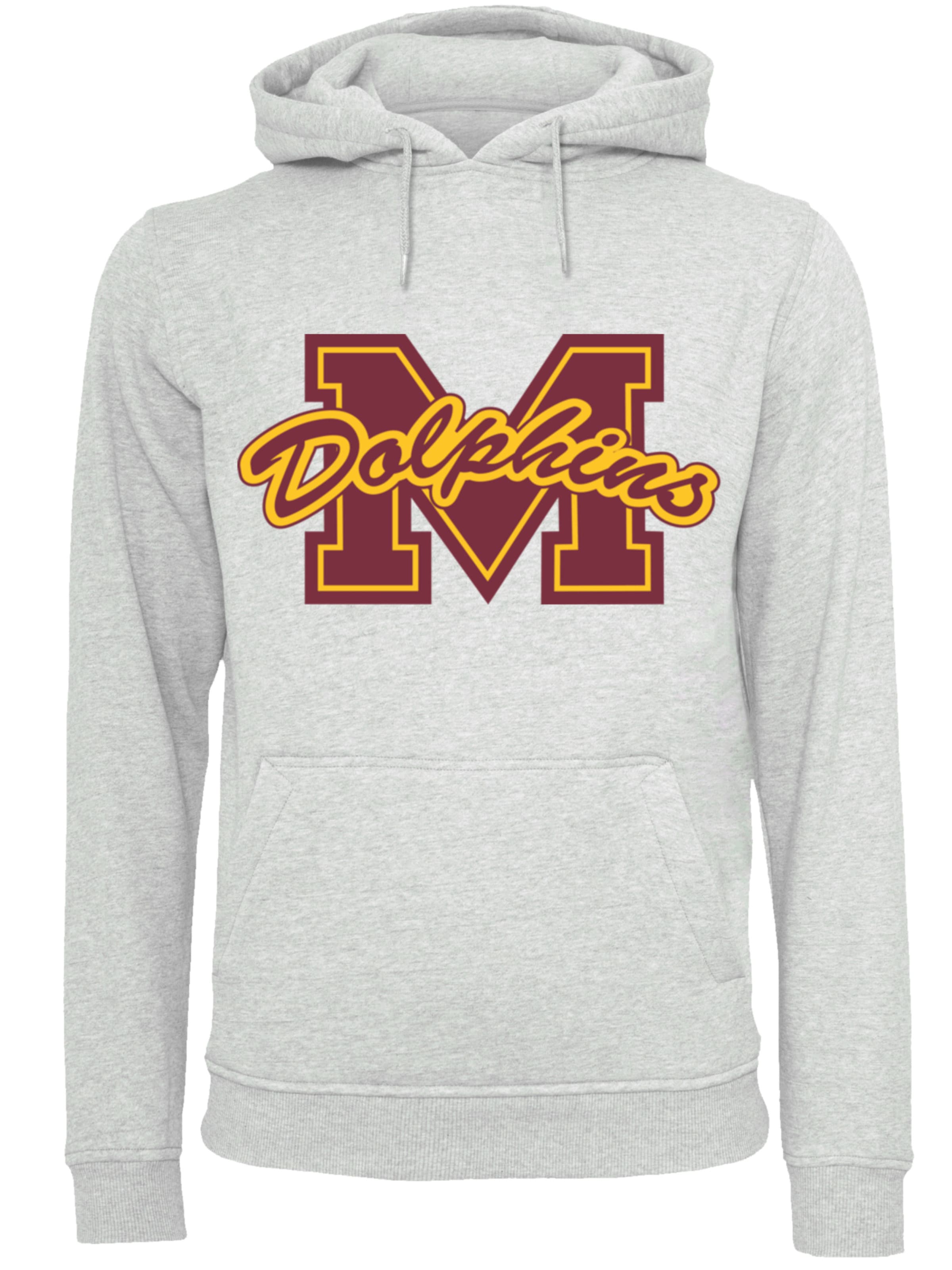 Sweat-shirt 'Sex Education M Dolphins Netflix TV Series' F4NT4STIC en gris : devant