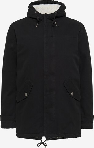 MO Winter Parka in Black: front