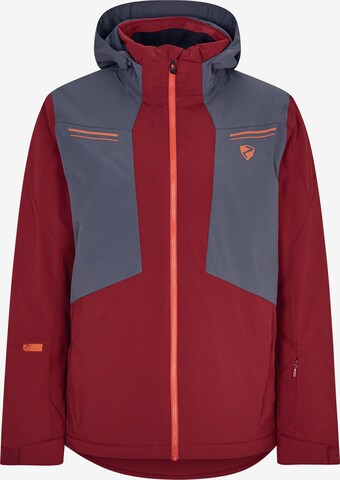 ZIENER Athletic Jacket 'TAFAR' in Red: front