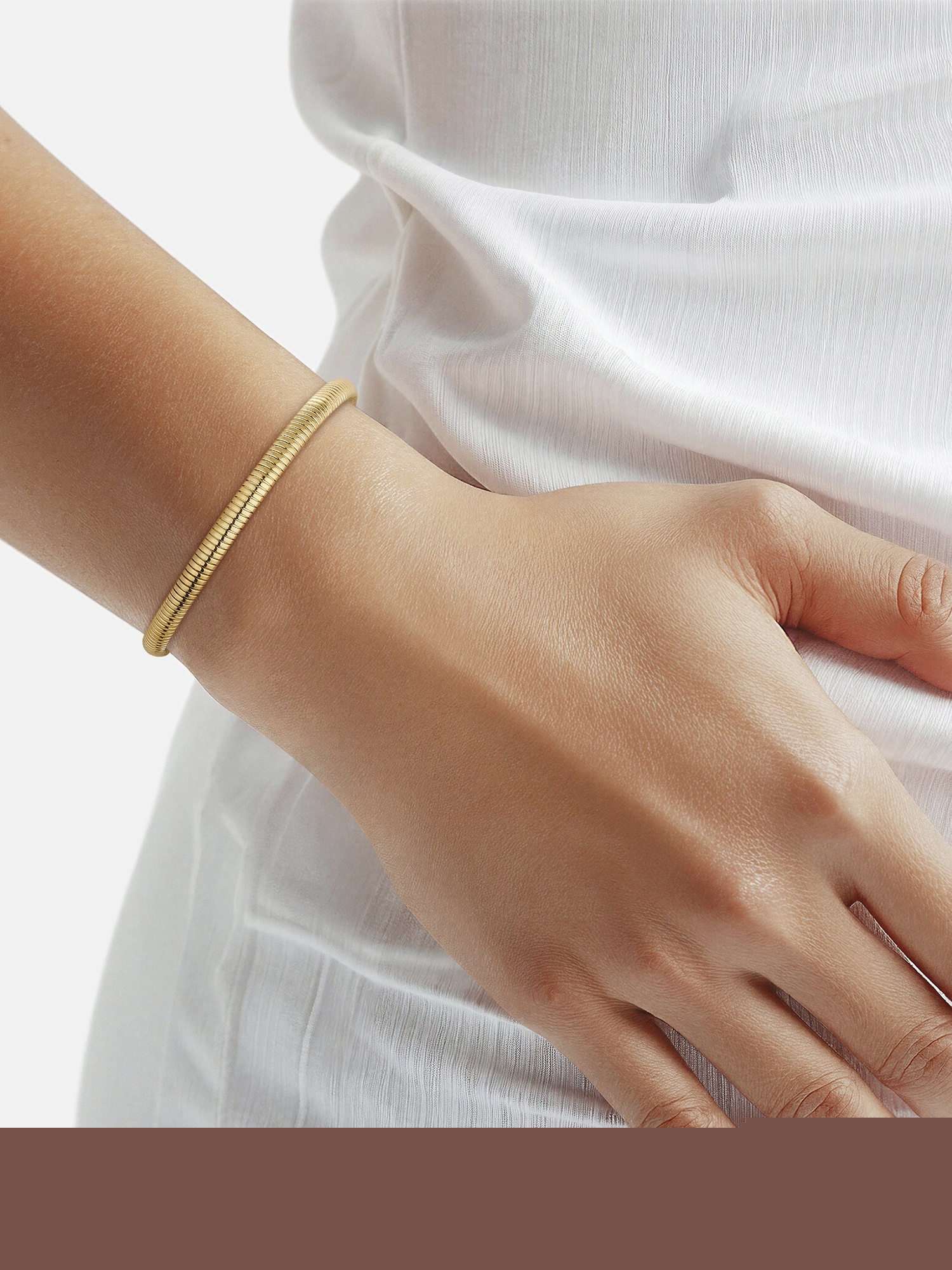 Glanzstücke München Armband in Gold: Vorderseite