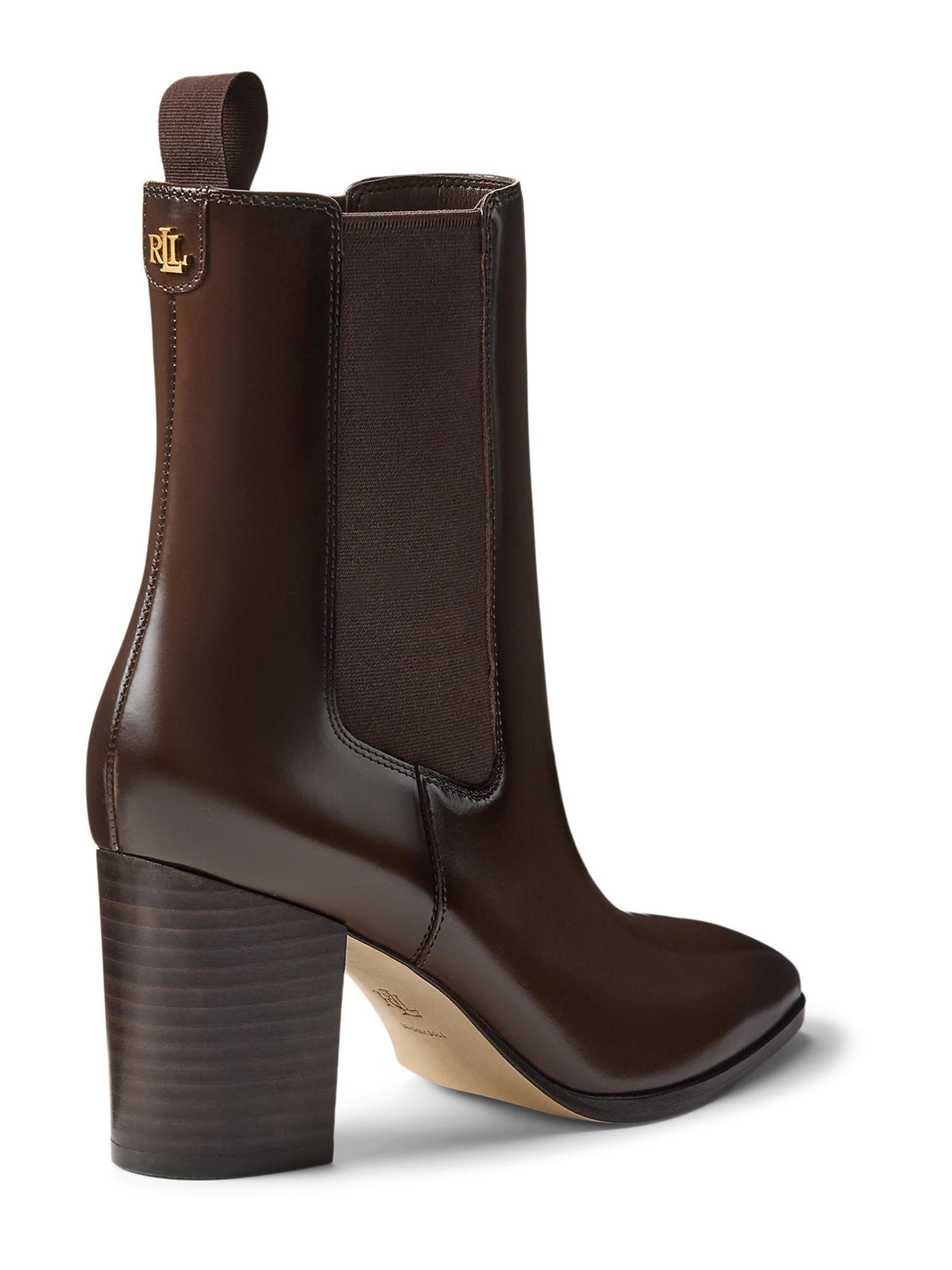 Lauren Ralph Lauren Chelsea boots i brun