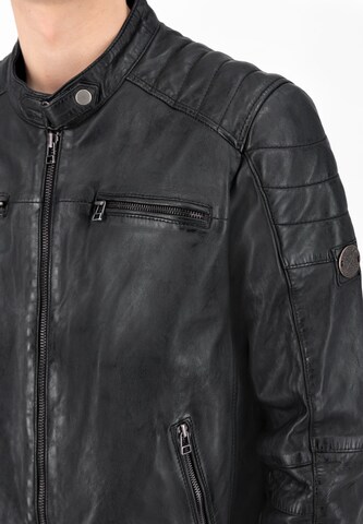 URBAN 5884® Lederjacke 'Mason' in Schwarz