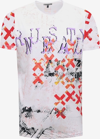 Rusty Neal T-Shirt in Weiß: Vorderseite