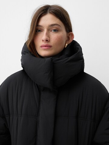 Bershka Winter jacket in Black