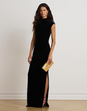 Lauren Ralph Lauren Вечернее платье в Черный: спереди