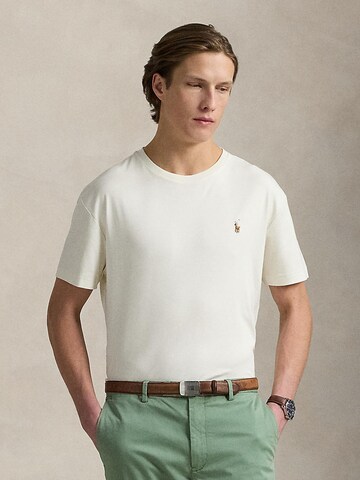 Polo Ralph Lauren Средняя посадка Футболка в Бежевый: спереди