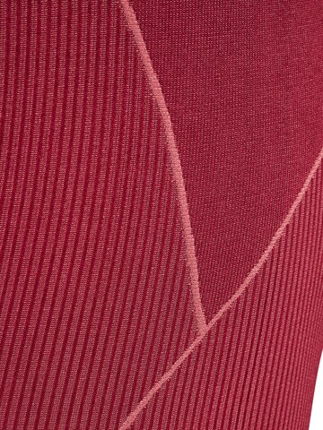Hummel Skinny Sporthose 'CHRISTEL' in Rot