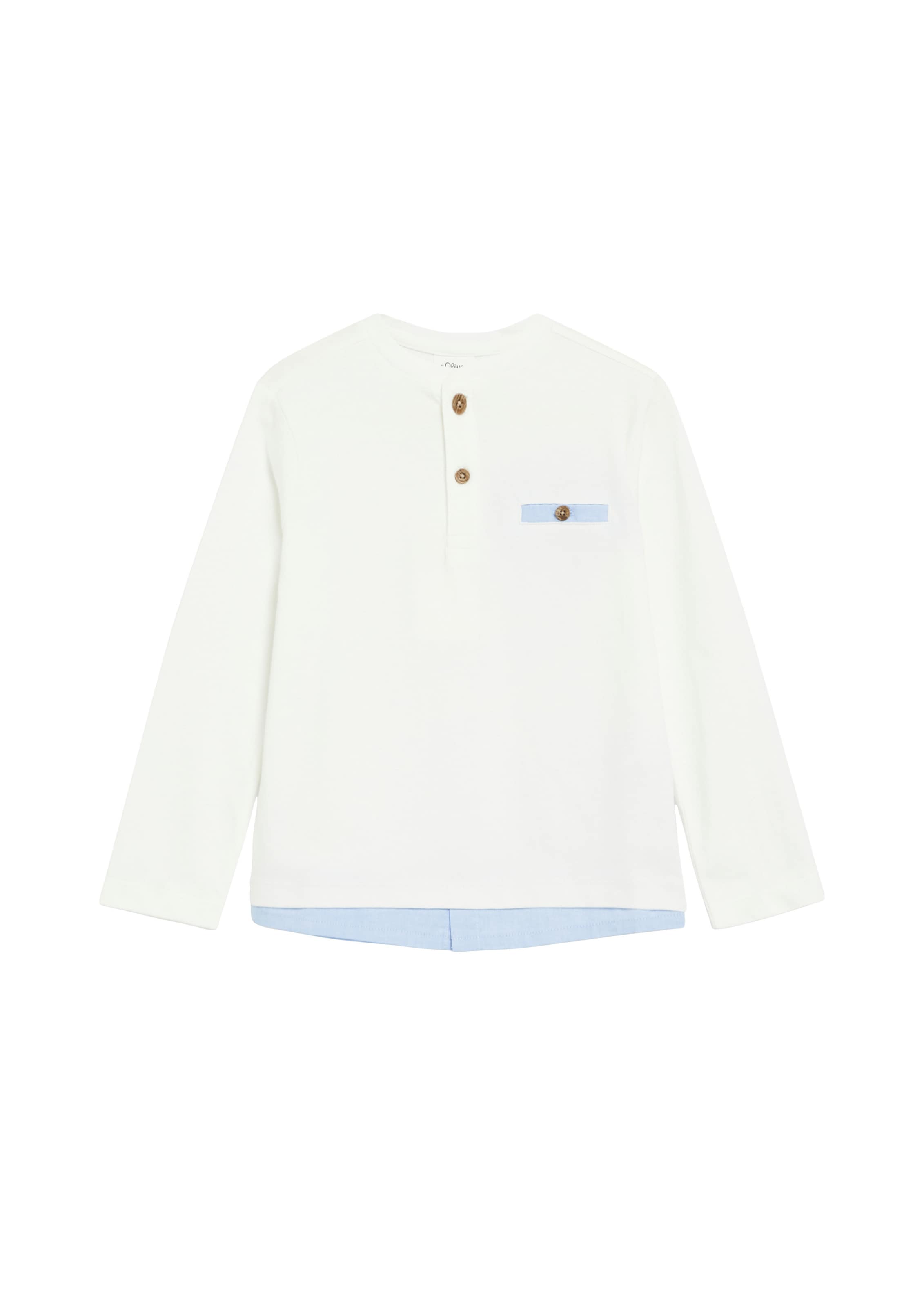s.Oliver Shirt in White: front