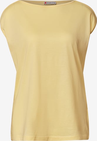 STREET ONE Shirt in Yellow: front