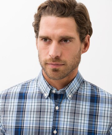 BRAX Regular fit Button Up Shirt 'Daniel' in Blue