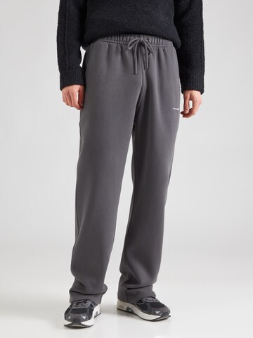 Abercrombie & Fitch Loosefit Kalhoty – šedá: přední strana
