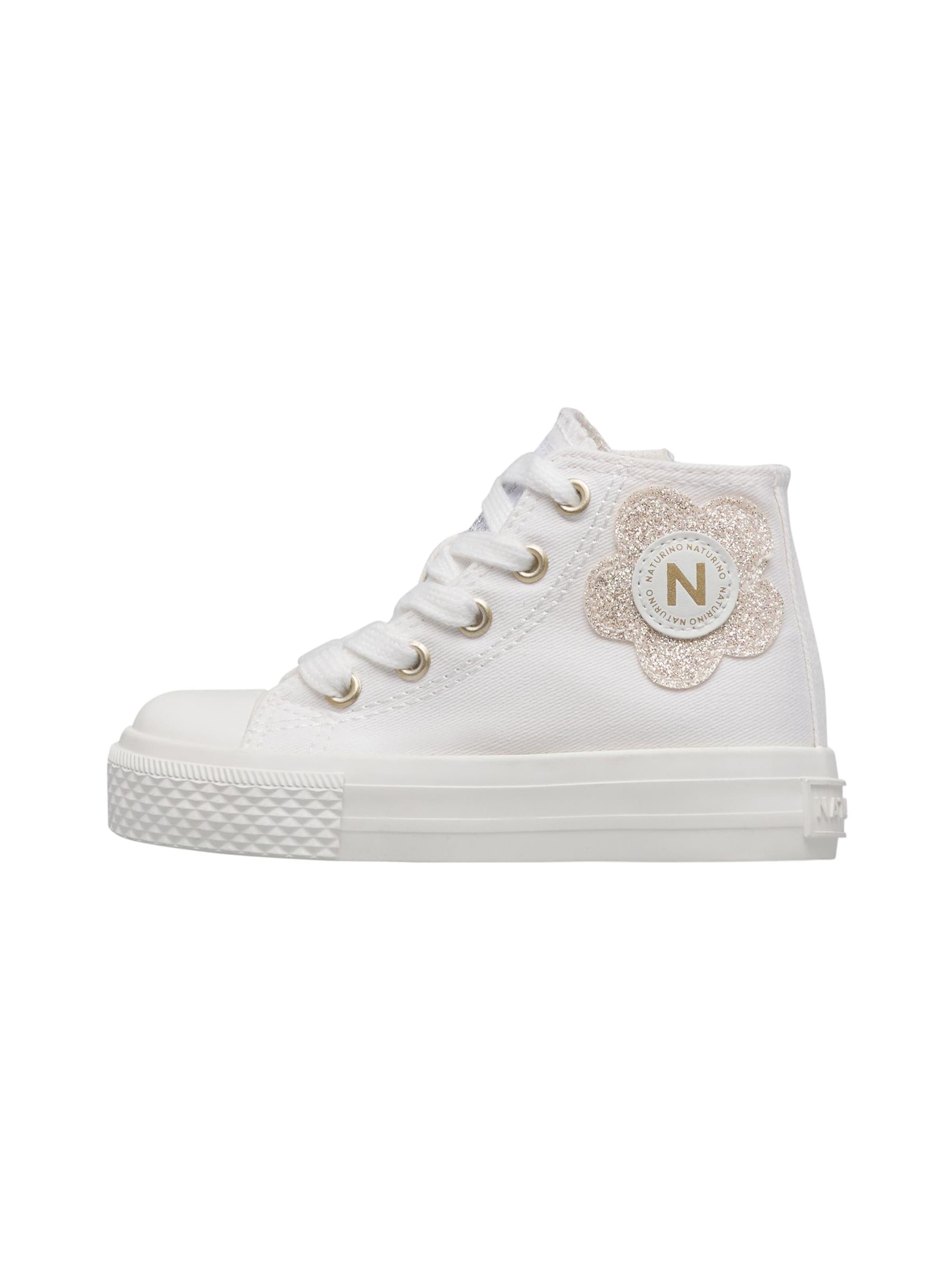NATURINO Sneaker 'Ylfas'‌‌‌‌‌‌‌ in Weiß: Vorderseite