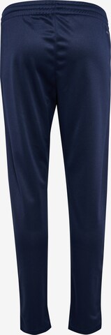 Hummel Regular Workout Pants 'ESSENTIAL' in Blue
