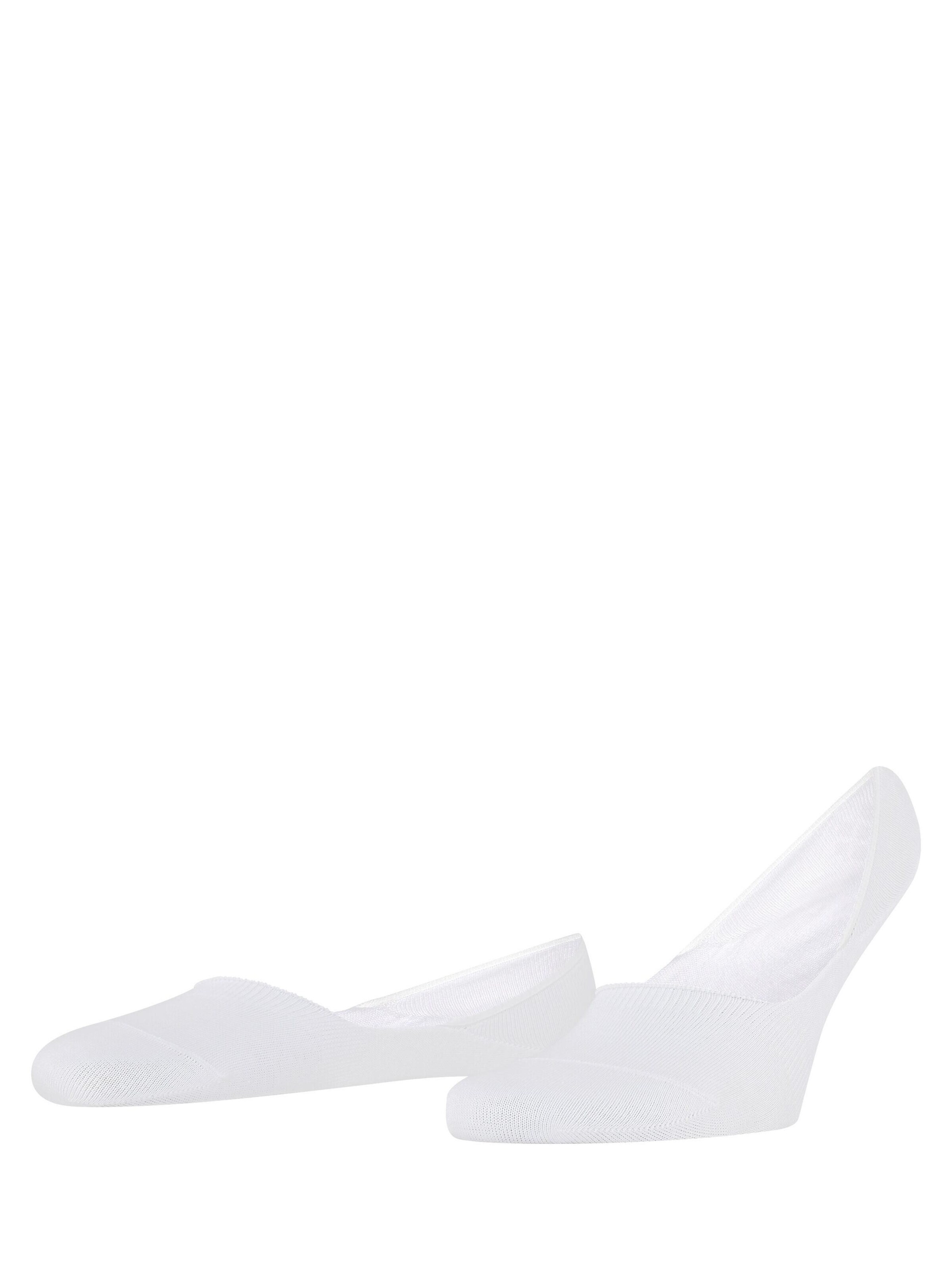 FALKE Füßlinge 'Step Medium Cut Box'‌‌ in Weiß: Vorderseite