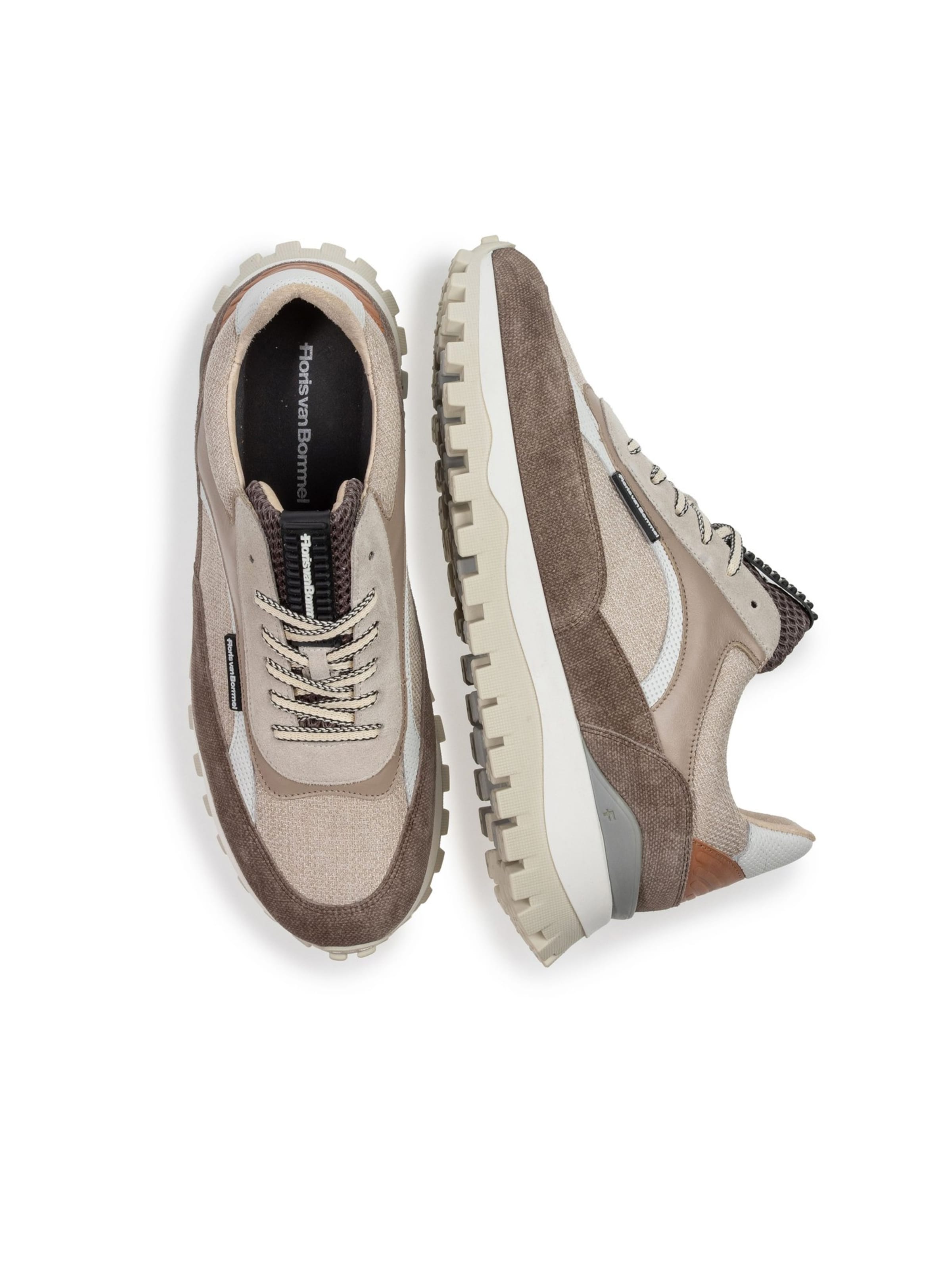Sneaker bassa 'DE GROMMER 05' di Floris van Bommel in beige