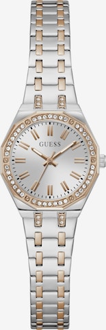 GUESS Analogt ur 'Pixie' i sølv: forside