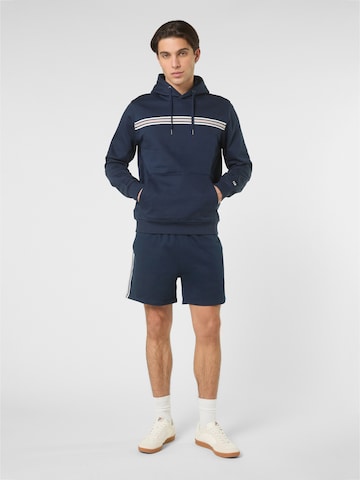 FILA - Sudadera 'DIECIMO regular heritage tape hoodie' en azul