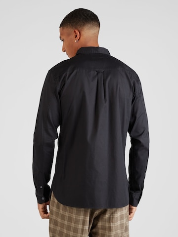AllSaints Regular fit Button Up Shirt 'HAWTHORNE' in Black