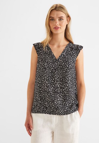 STREET ONE Blouse in Zwart