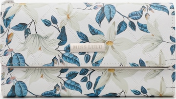 Miss Lulu Wallet in Beige: front