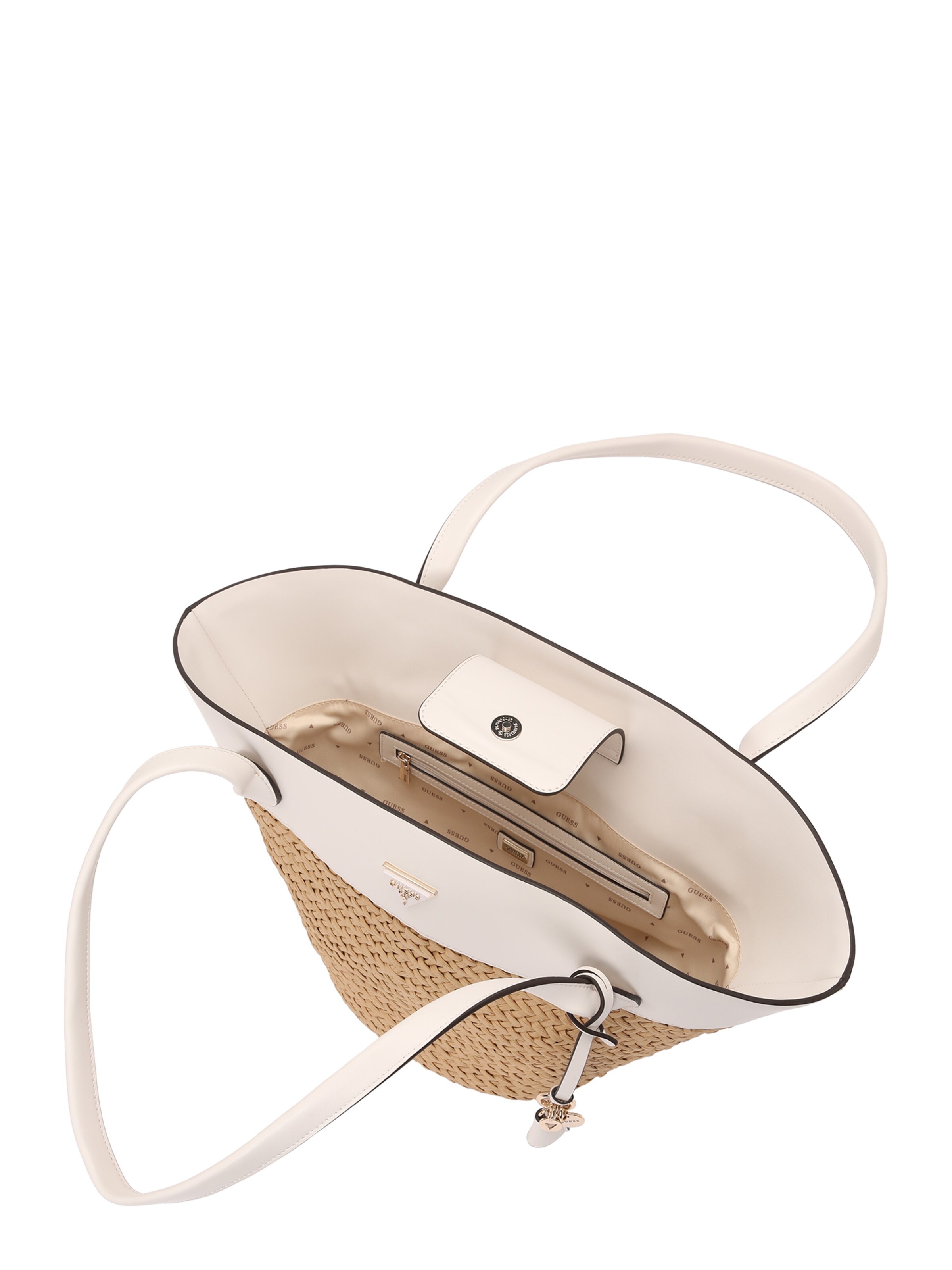 GUESS Nákupní taška 'VENERE LARGE TOTE' – bílá