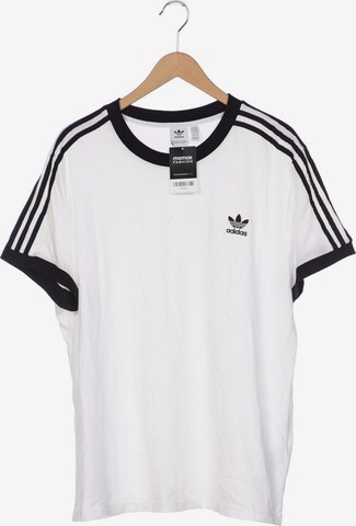 ADIDAS ORIGINALS Shirt in M in White: front