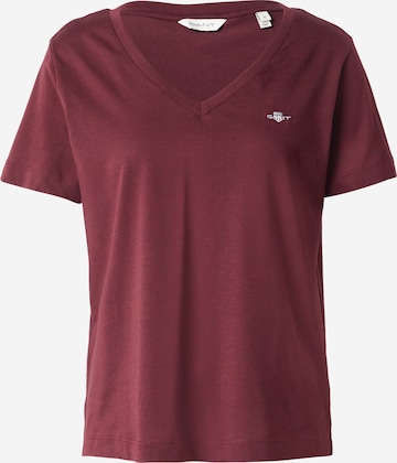 GANT Футболка в Красный: спереди