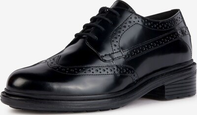 GEOX Chaussure à lacets en noir, Vue avec produit