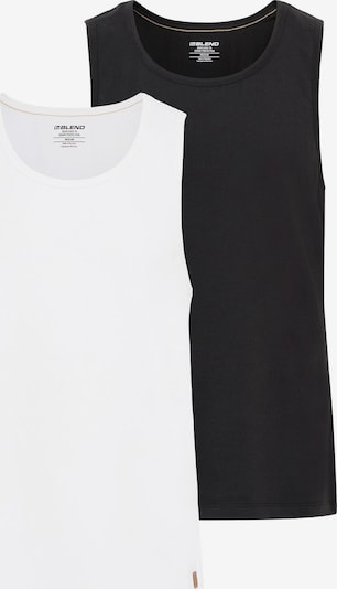 BLEND Camisa 'BHMBHOLE' em XXXL em preto / branco, Vista do artigo
