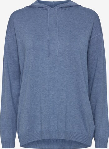 PULZ Jeans Kapuzenpullover 'PZSARA' in Blau: predná strana