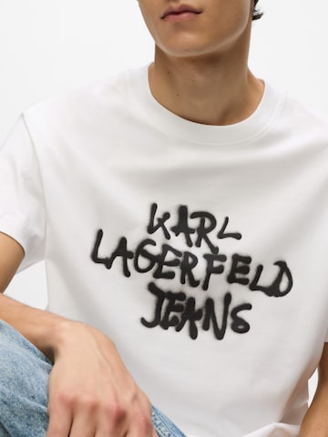 Maglietta di KARL LAGERFELD JEANS in bianco
