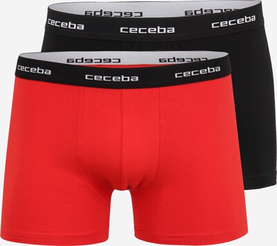 CECEBA Boxer shorts in Red / Black / White, Item view