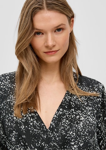 s.Oliver BLACK LABEL Jurk in Zwart