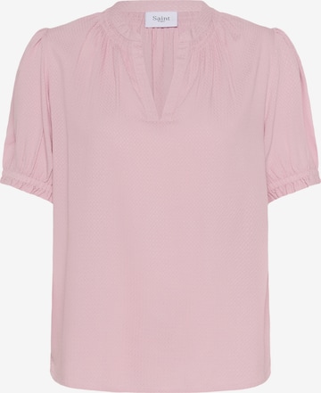 SAINT TROPEZ Blouse 'BrittSZ' in Pink: front