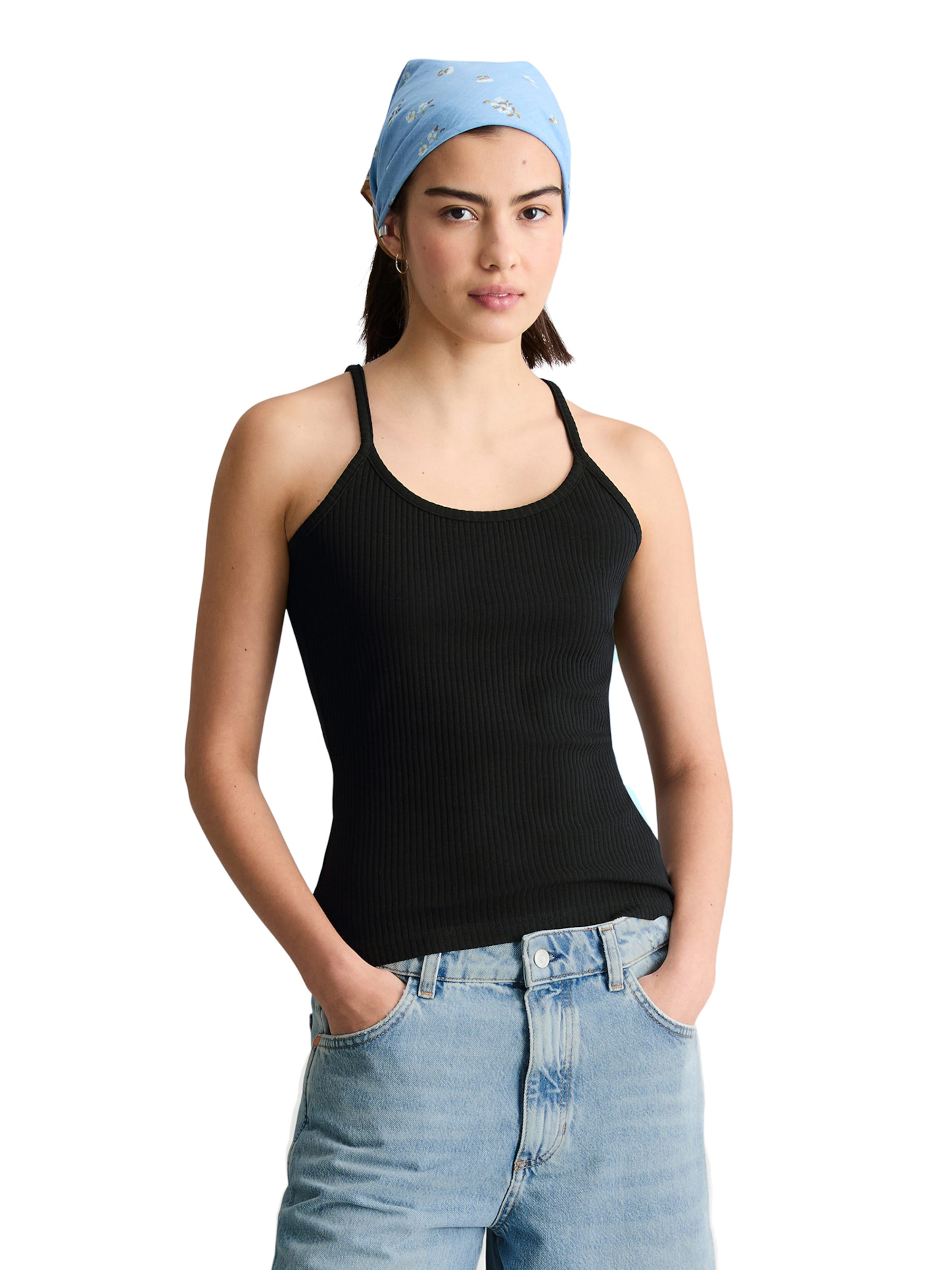 Marc O'Polo DENIM Top in Black: front