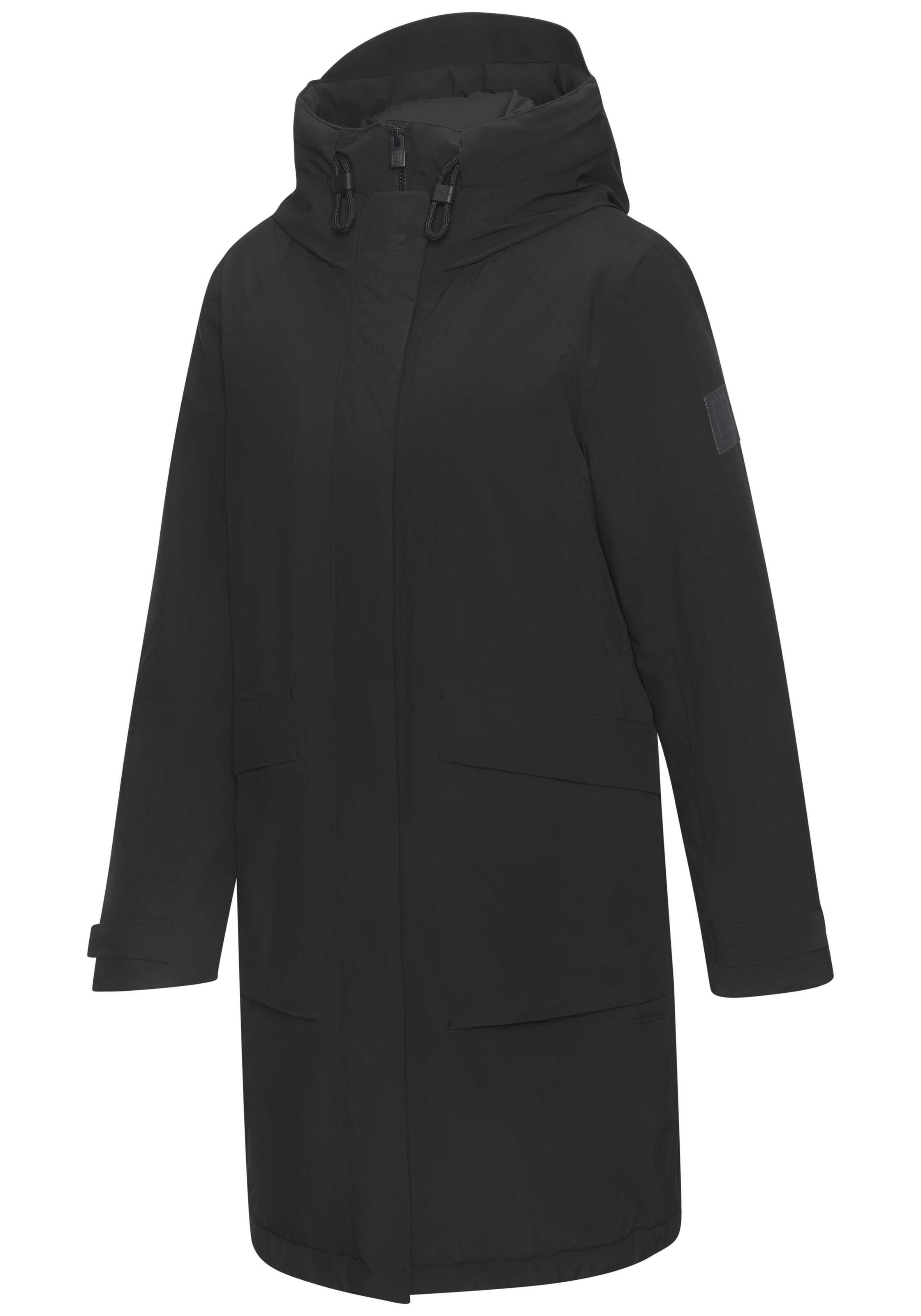 Elbsand Between-Seasons Parka in Black