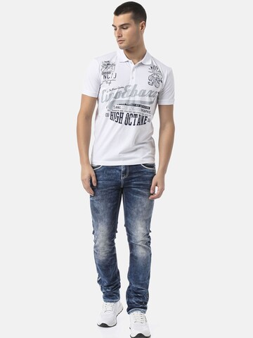 CIPO & BAXX Shirt 'CT794' in Wit