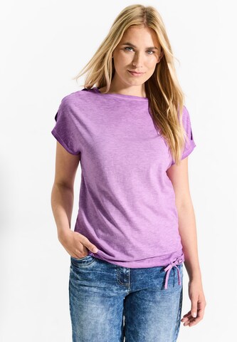 CECIL T-Shirt in Lila: Vorderseite