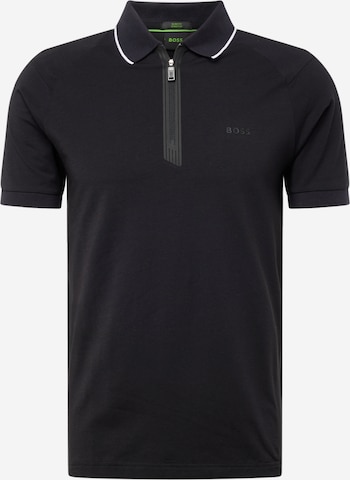 BOSS Green - Camiseta 'Philix' en negro: frente