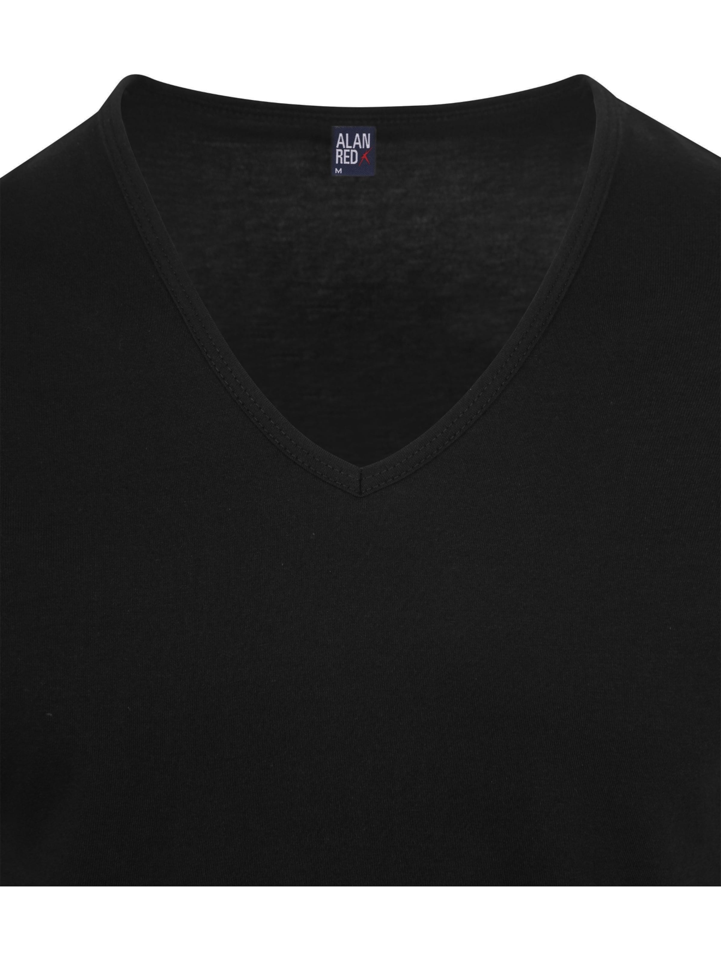 alan red Shirt 'Dean' in Black