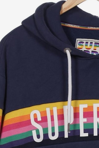 Superdry Sweatshirt & Zip-Up Hoodie in XL in Blue