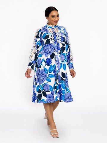 YOEK Blousejurk in Blauw