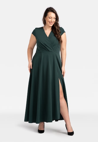 Robe de soirée Karko en vert