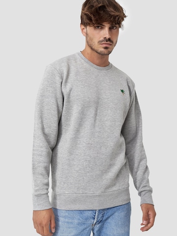 Mikon Sweatshirt 'Palme' in Grey