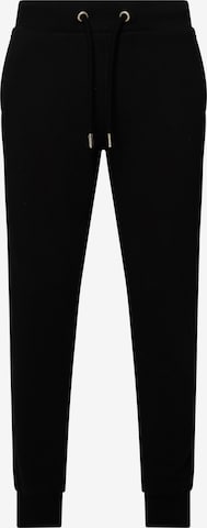 Superdry Tapered Broek 'Vintage' in Zwart: voorkant