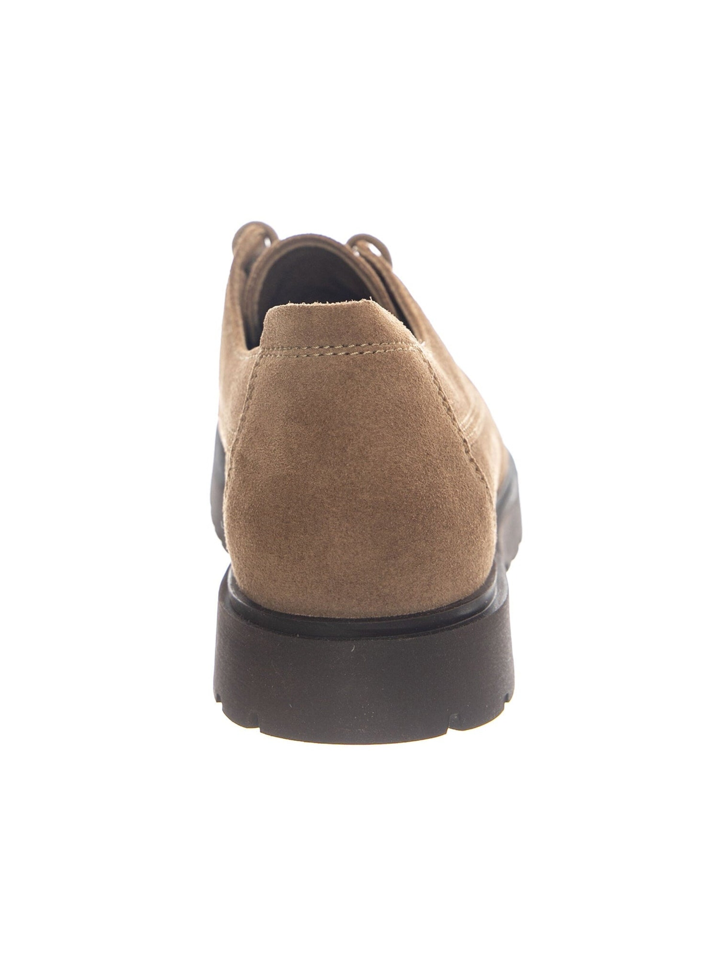 BIRKENSTOCK Snøresko 'Highwood Moc Lace Low N Suede Leather Gray Taupe' i brun