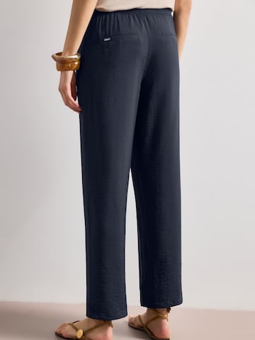 STREET ONE Wide Leg Hose 'Emee' in Blau