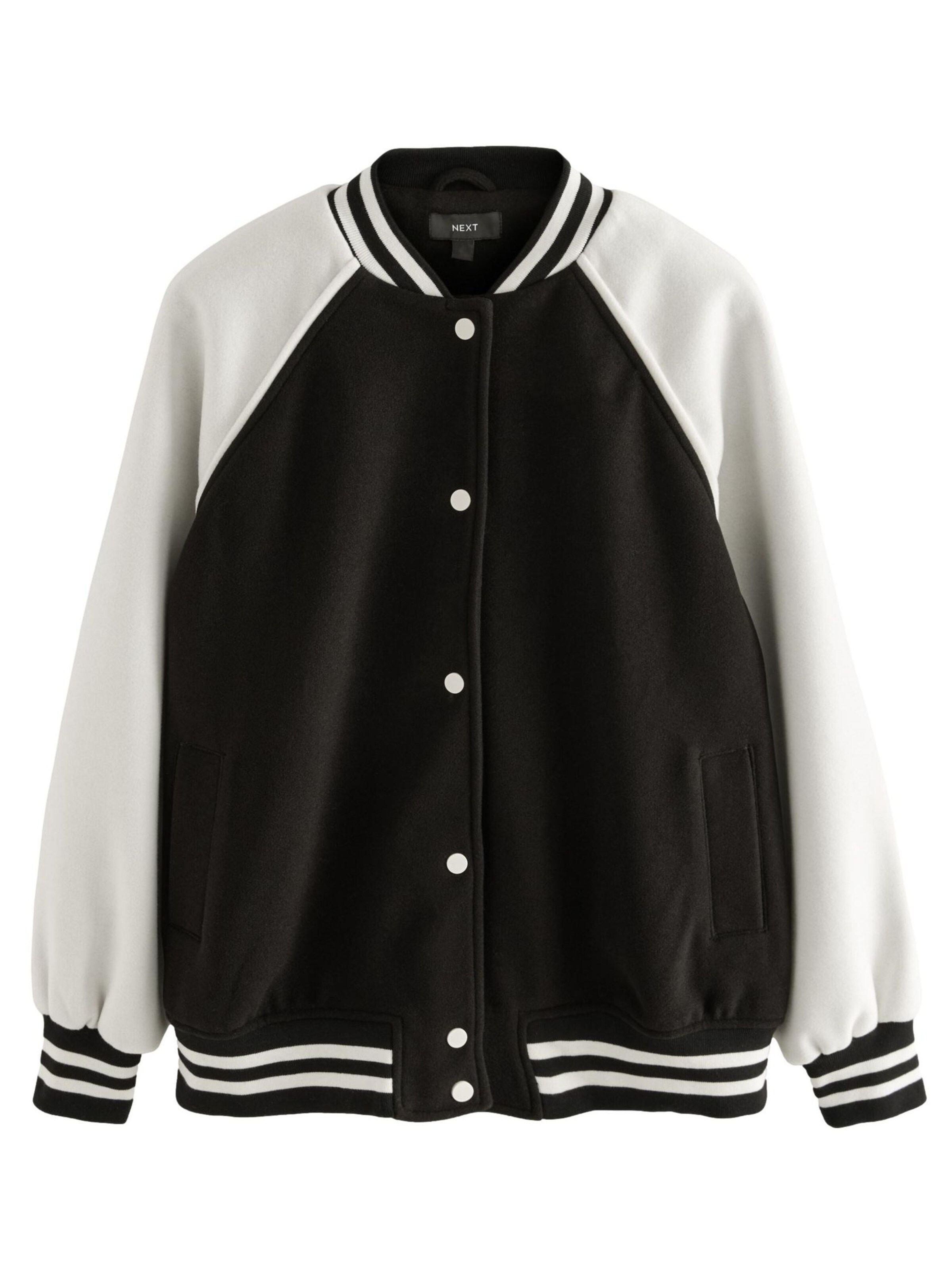 Next Overgangsjakke i sort: forside