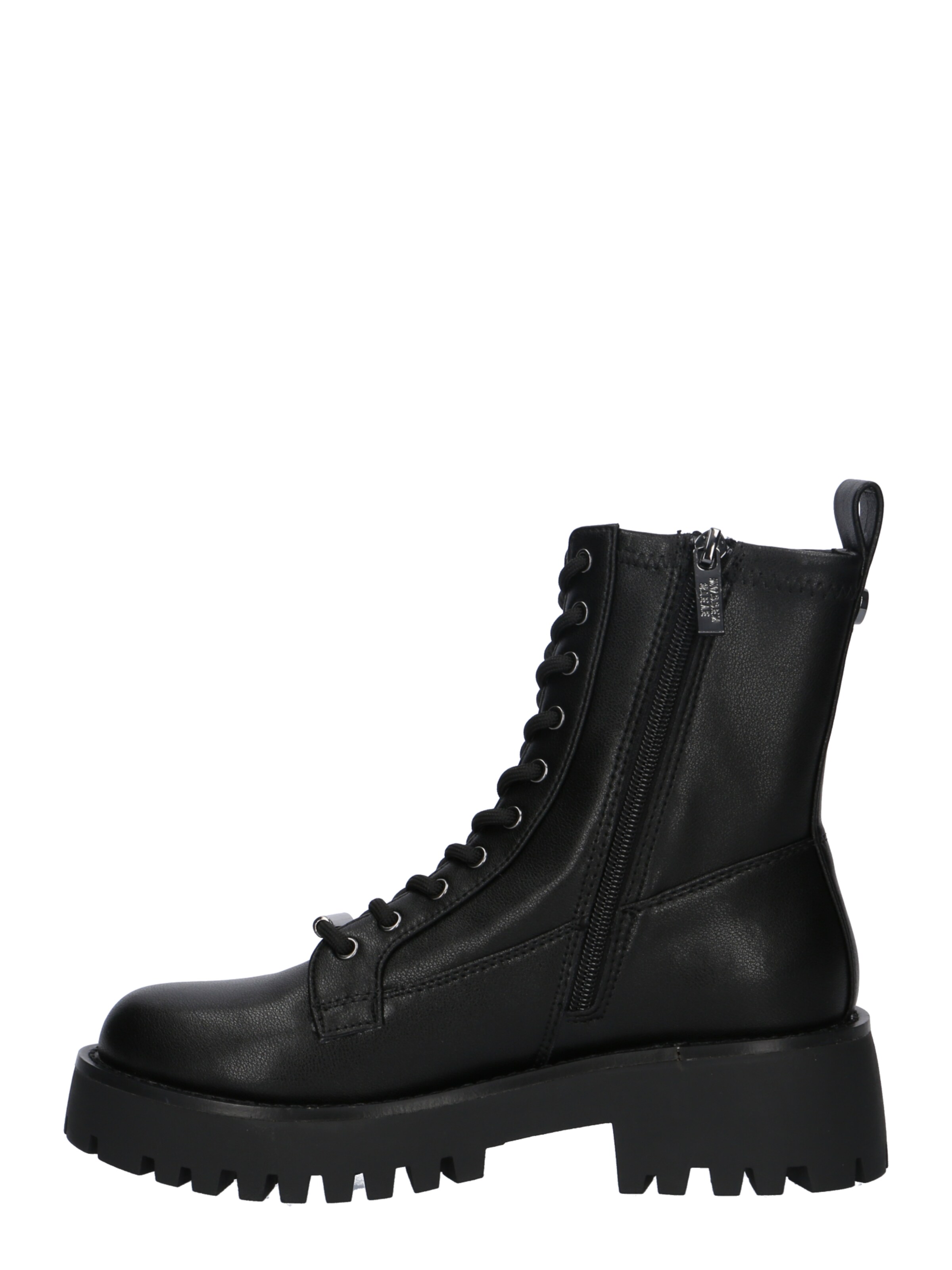 STEVE MADDEN Lace-up bootie 'Dayton' in Black